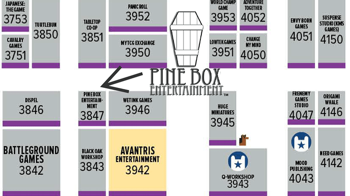 2025 pax unplugged map